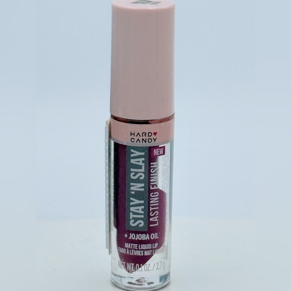 Hard Candy Stay 'N Slay Matte Liquid Lipstick - Deep Pink NWT
